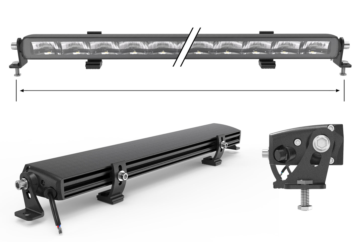 High-Intensity Refractor LED Light Bars - Model 47