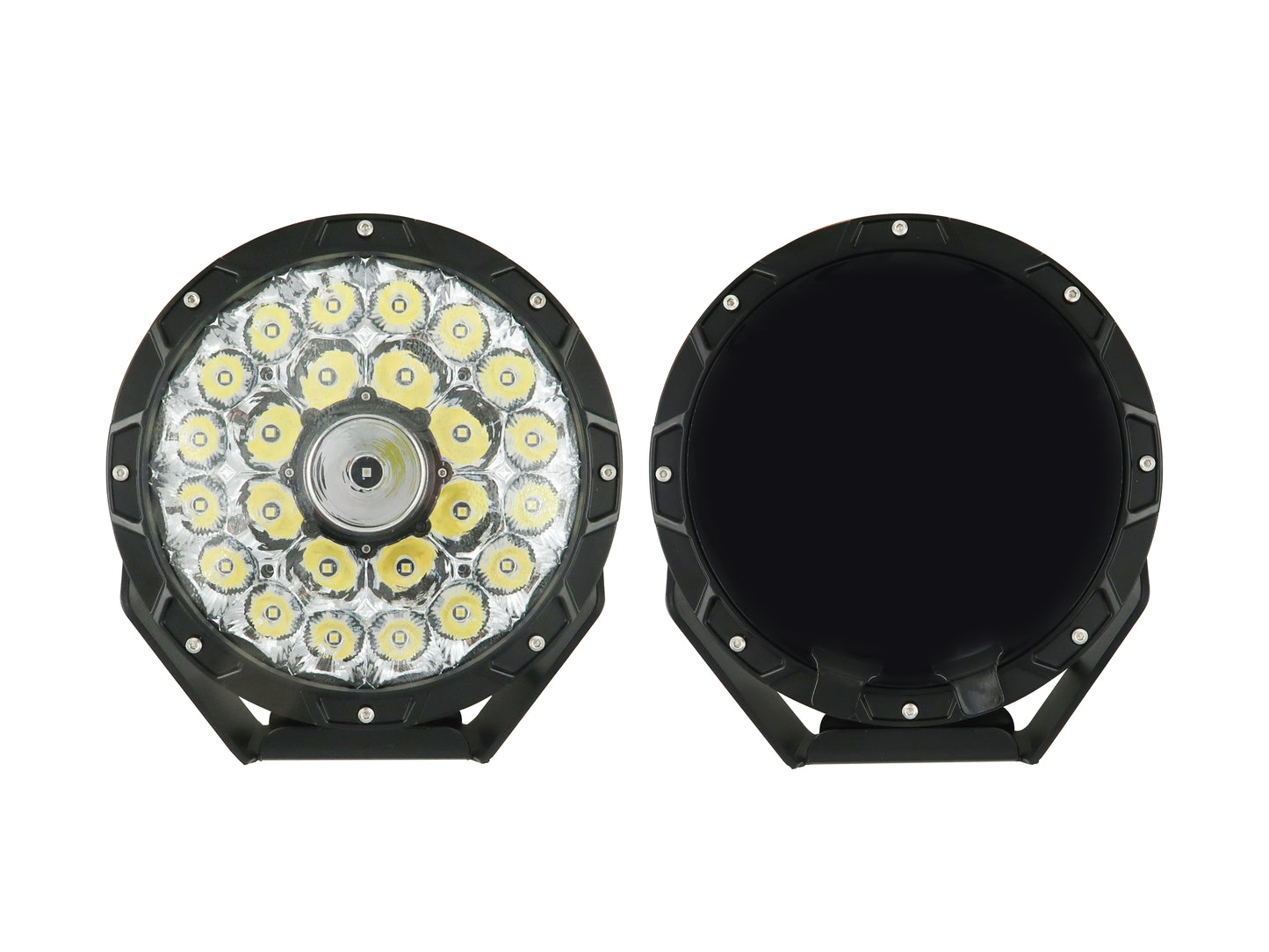 280W Round High-Intensity Work Light Pair