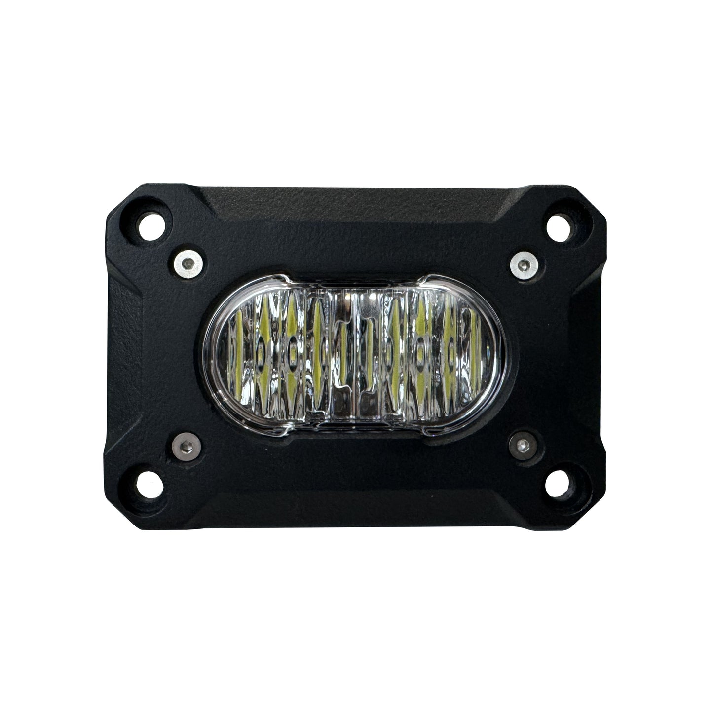 LED Rectangular Work Light with Integrated Mounting - 20W (Model: 3045FB)