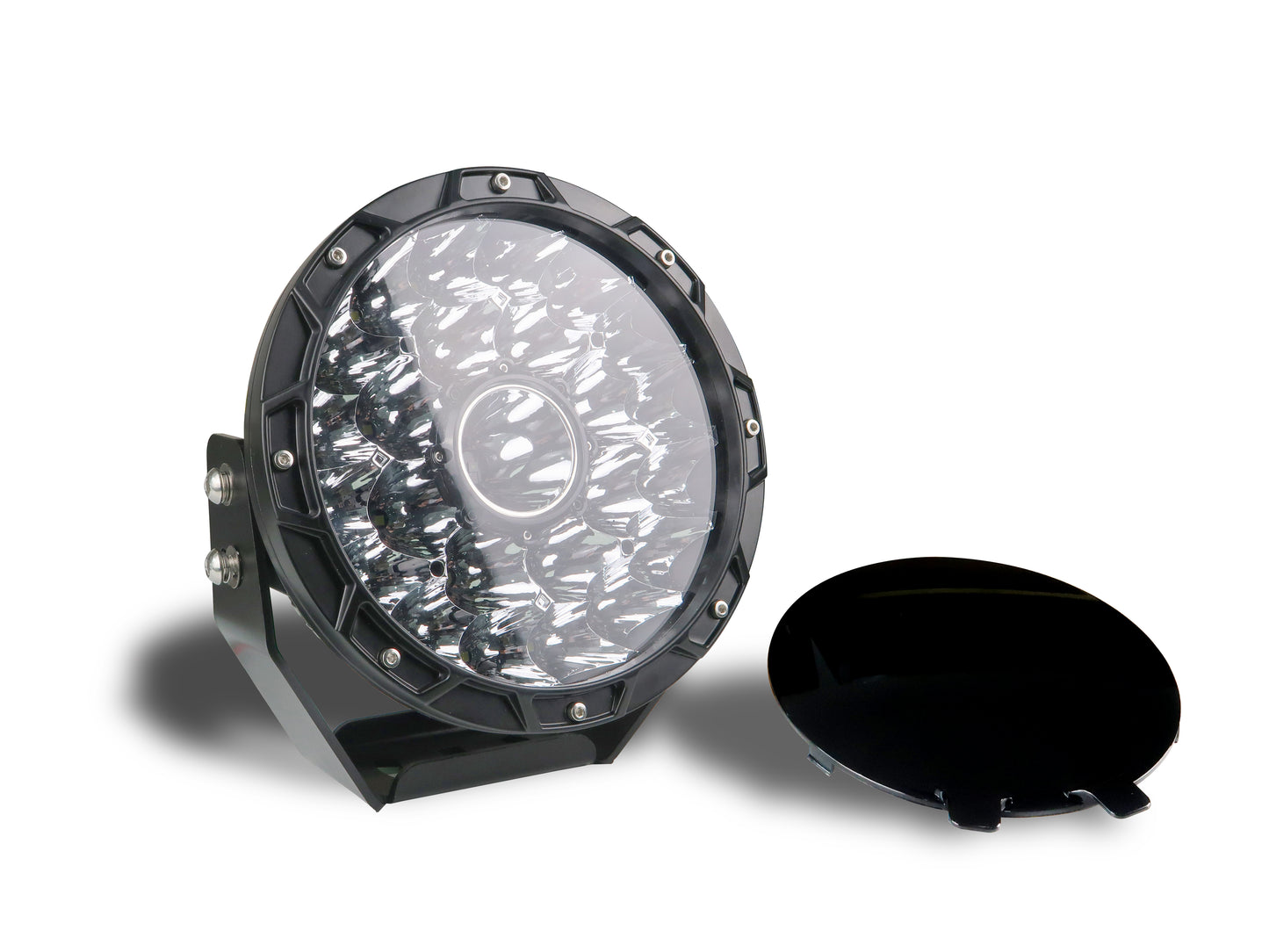 280W Round High-Intensity Work Light Pair