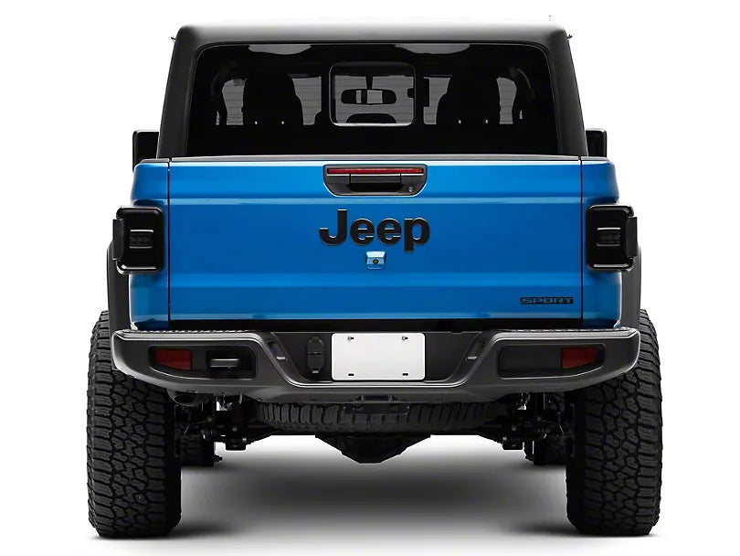 Summit Style Smoked LED Tail Lights for Jeep Wrangler JT