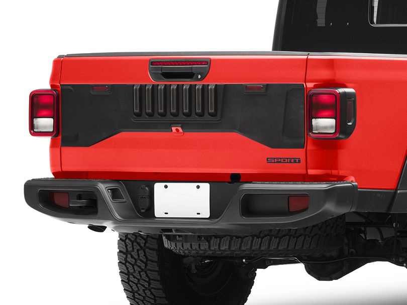 Jeep Gladiator Tailgate Panel with Integrated LED Lights (2020-2024)